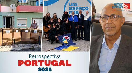 RETROSPECTIVA/Portugal: Honoris causa ao PR e solidariedade da diáspora com São Vicente marcam 2025
