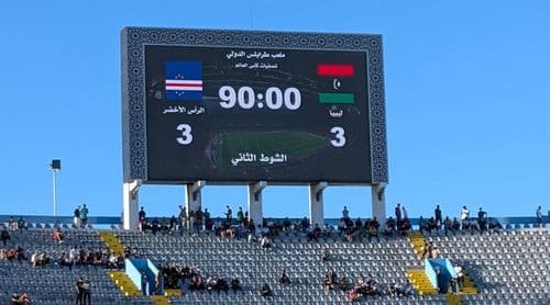 Futebol: Cabo Verde empata com Líbia e adia sonho de apuramento para Mundial 2026