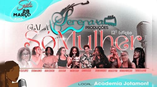 São Vicente: Academia Jotamont recebe 12ª edição da gala Só Mulheres
