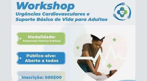 Associação Saúde na Comunidade promove workshop sobre urgências cardiovasculares e suporte básico de vida no adulto