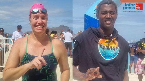 São Vicente: Gervásio Silva e Shannon Sutherland conquistam prova Volta a Djêu