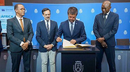 Uni-CV assina protocolo de intenção com universidade das Ilhas Canárias