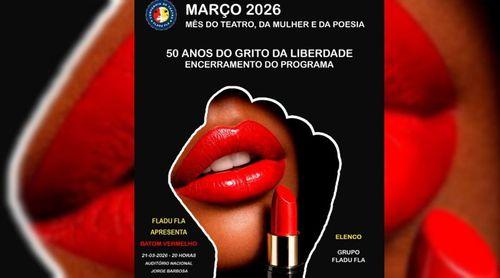 Praia: Companhia de Teatro Fladu Fla leva “Batom Vermelho” ao Auditório Nacional este sábado