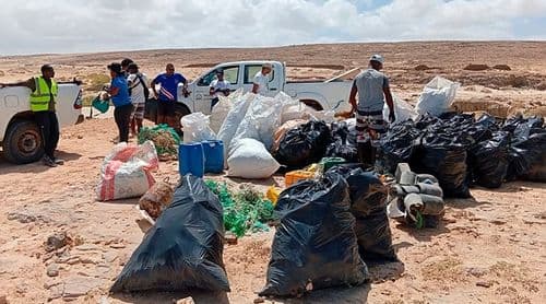 Boa Vista: Mais de duas toneladas de resíduos recolhidas em campanha de limpeza costeira