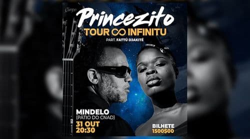 São Vicente: “Tour Infinitu” de Princezito e Fattú Djakité com espectáculo no Mindelo
