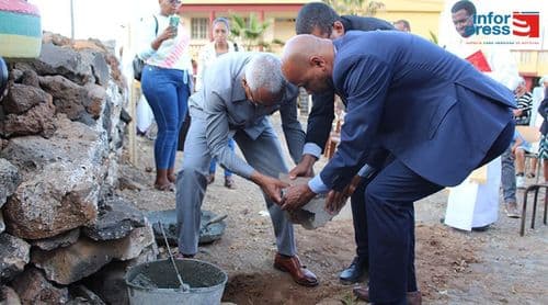 São Nicolau: PR no lançamento de obra de construção da Praça e Parque em Estância de Brás