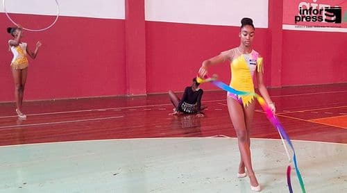 Praia accueille le 26e Championnat national de gymnastique rythmique, avec 18 athlètes issus de trois associations régionales
