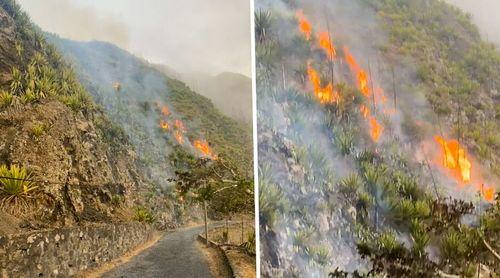 Fogo: Incêndio que deflagrou na zona de Espigão já consumiu uma grande área e ainda está por controlar – presidente