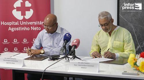 Hospital Agostinho Neto e missão médica dos EUA com protocolo de cooperação para os próximos cinco anos