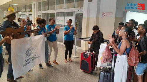 Ilha do Sal: Caravanas que irão participar das Olimpíadas do Desporto Escolar começaram a chegar à ilha