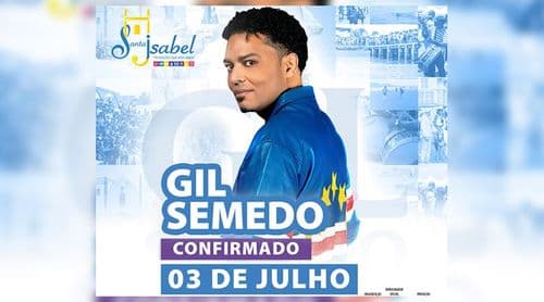 Boa Vista: Gil Semedo é o primeiro artista confirmado para as festividades do Dia do Município e de Santa Isabel