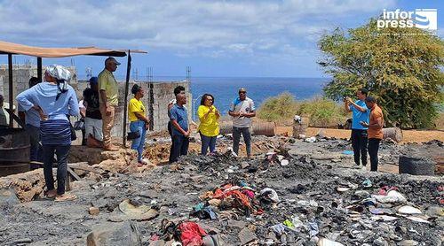 São Miguel: Deputados do PAICV solidários com as famílias desalojadas no incêndio prometem levar a situação ao Parlamento (c/áudio)