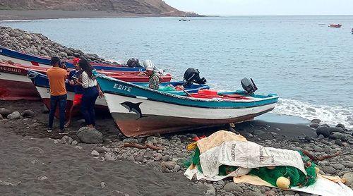 Porto Novo: Ministro do Mar reconhece grande necessidade de resolver problema do gelo no Tarrafal de Monte Trigo