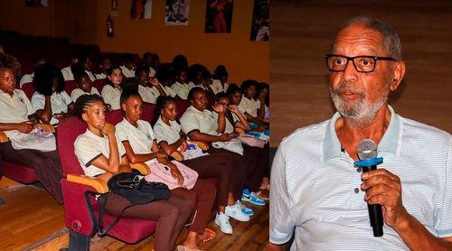 Boa Vista: Alunos da escola secundária conversam com comandante João Silva sobre vida e obra de Amílcar Cabral  