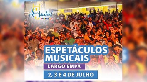 Boa Vista: Câmara Municipal anuncia três dias de espetáculos para as festas do Município e Santa Isabel 2024