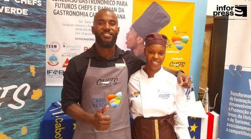 Ilha do Sal: Liliana Silva e Aladino Morais são os vencedores do concurso “Futuros Chefs e Barman da gastronomia cabo-verdiana”