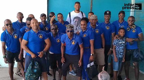 Caravana da equipa dos Veteranos da cidade do Porto Inglês em digressão a Mindelo