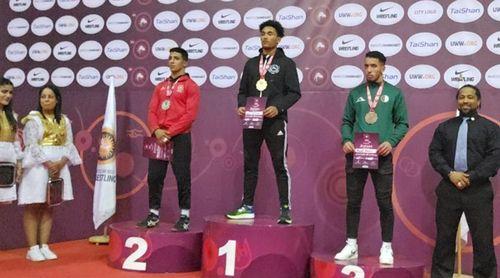Matteo Monteiro revalida o estatuto de campeão d’África de luta livre em sub-20