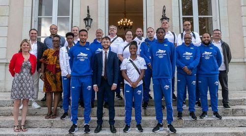 Paris’2024: Team Cabo Verde recebido na subprefeitura de Parthenay-Gâtine (França)