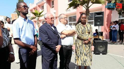 Santa Catarina: Presidente da Câmara de Cadaval inicia visita ao município com entrega de autocarro escolar (c/áudio)