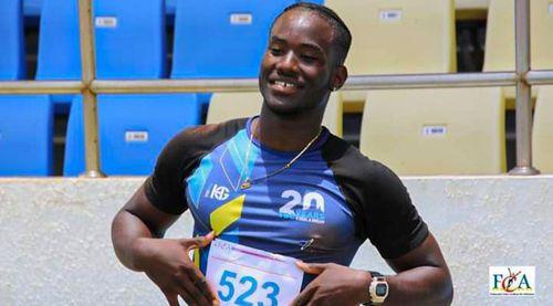 Atletismo/Campeonato CV: George Eid é campeão nacional dos 100 metros e salto em comprimento