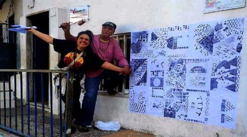 Artista cabo-verdiano Mito Elias e Ana Rita Pires trabalham em projectos comunitários com diferentes grupos na Austrália