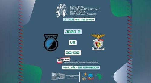 Ilha do Sal: Jogo Volei Clube - Graciosa abre Campeonato Nacional de Voleibol sénior masculino