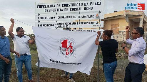 São Filipe: Câmara municipal lança obras de construção do polivalente de Curral Ochô