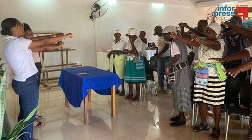 Idosos da comunidade de Tira Chapéu e Ribeira Grande participam em intercâmbio de saúde (c/áudio)