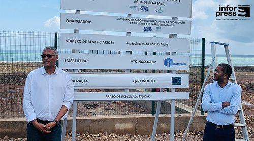 Maio: Lançado projecto de dessalinização de água para agricultura