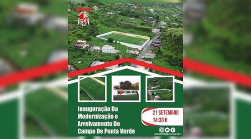 São Filipe: Modernização e arrelvamento do campo de Ponta Verde inaugurado hoje