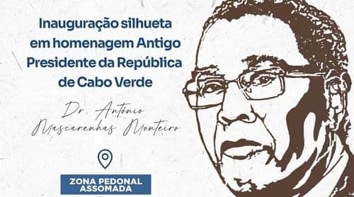 Santa Catarina: Inauguração da silhueta de António Mascarenhas Monteiro cancelada devido às condições meteorológicas