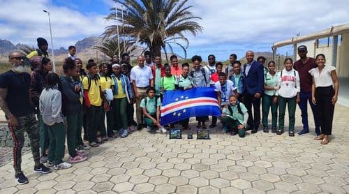 São Nicolau: Atleta Milly Brito recebido calorosamente após mais uma vitória em provas internacionais