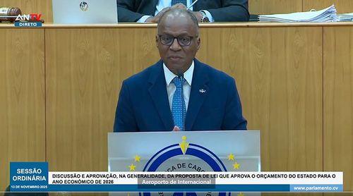 Ulisses Correia e Silva diz que OE2026 reafirma liderança e visão do Governo “que quer continuar a fazer diferente”