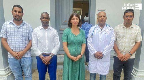 Brava: Representante do Escritório Conjunto das Nações Unidas visita Hospital da Brava